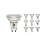Multipack 10x Noxion LED Spot GU10 PAR16 5.5W 560lm 36D - 830 Warm White | Replaces 80W