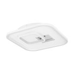 Eglo Wall and Ceiling Light Tiriolo Steel White Silver 16.2W 2100lm - 840 Cool White | IP20 