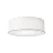 D'Lite Ceiling Light Lunelle 30cm Textile White | Suitable for 2x E27 