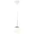 Nordlux Café Pendant Glass White | Suitable for E27