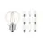 Multipack 10x Philips Corepro LED Bulb E27 Pear Clear 7W 806lm - 827 Extra Warm White | Replaces 60W