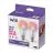 Duopack 2x WiZ Smart LED E27 Pear Filament Frosted 9W 806lm - 822-865 Tunable White + RGB | Dimmable - Replaces 60W