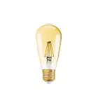Ledvance Vintage 1906 LED E27 Pear Clear 6.5W 725lm - 824 Extra Warm White | Dimmable - Replaces 55W