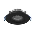 Noxion LED Spot Ares Adjustable Black 6W 540lm 927-940 3CCT | Cutout 68mm