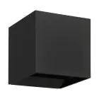 Eglo Wall Light Calpi 3 Aluminium Black 2.8W 420lm - 830 Warm White | IP54